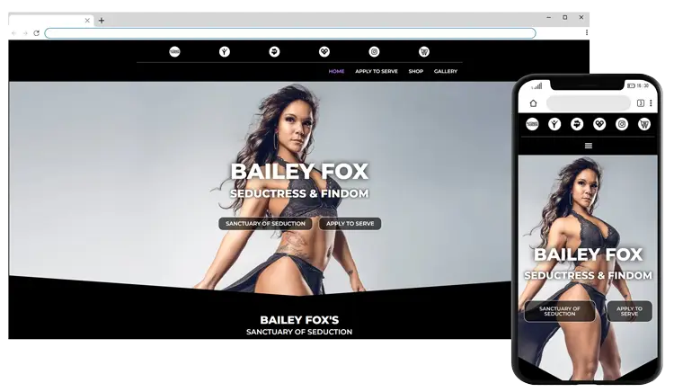 Adult Web Design Web Platinum Bailey Fox