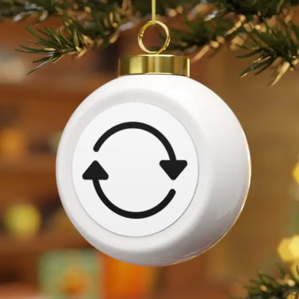 Personalized Christmas Ball Ornament - Image 3