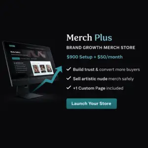 Merch Plus Setup & Subscription
