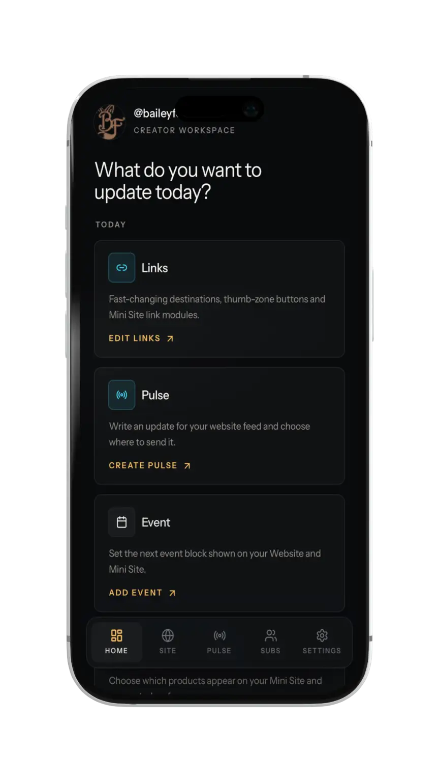 Horizon Pulse Dashboard